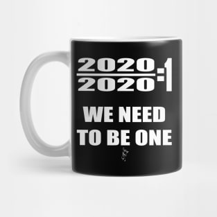 2020 DIVIDED BY 2020 = 1 by Swoot Mug